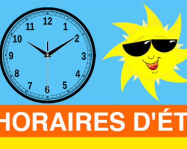 Horaires d'été