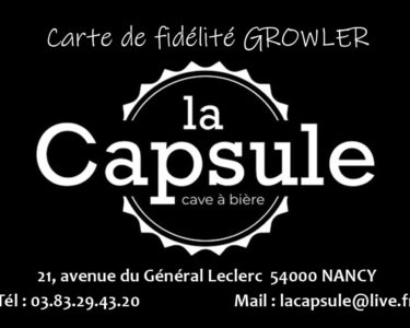 Carte de fidélité GROWLER